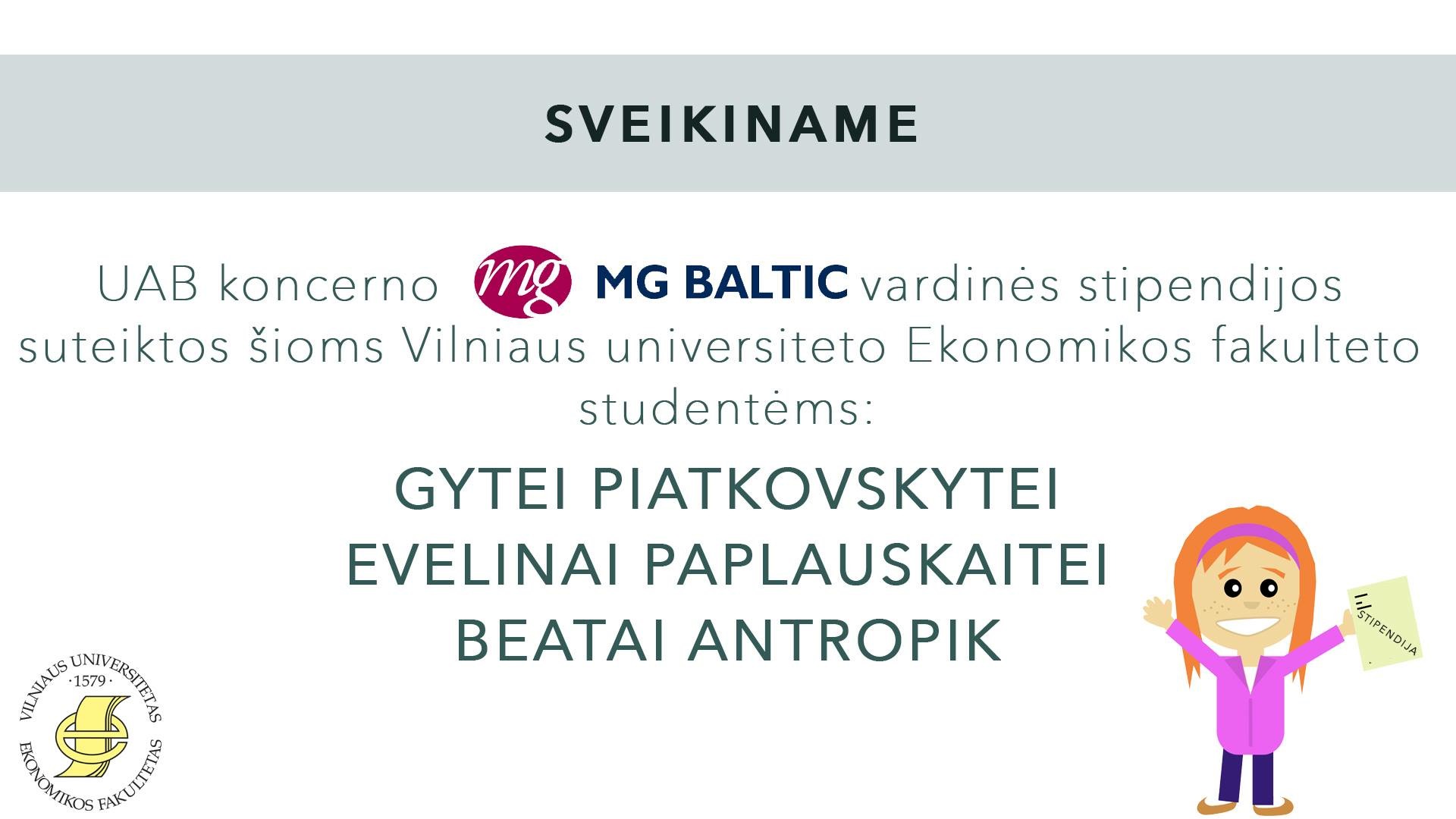 Sveikiname Stipendijos Laimėtojas - Ekonomikos Ir Verslo Administravimo ...